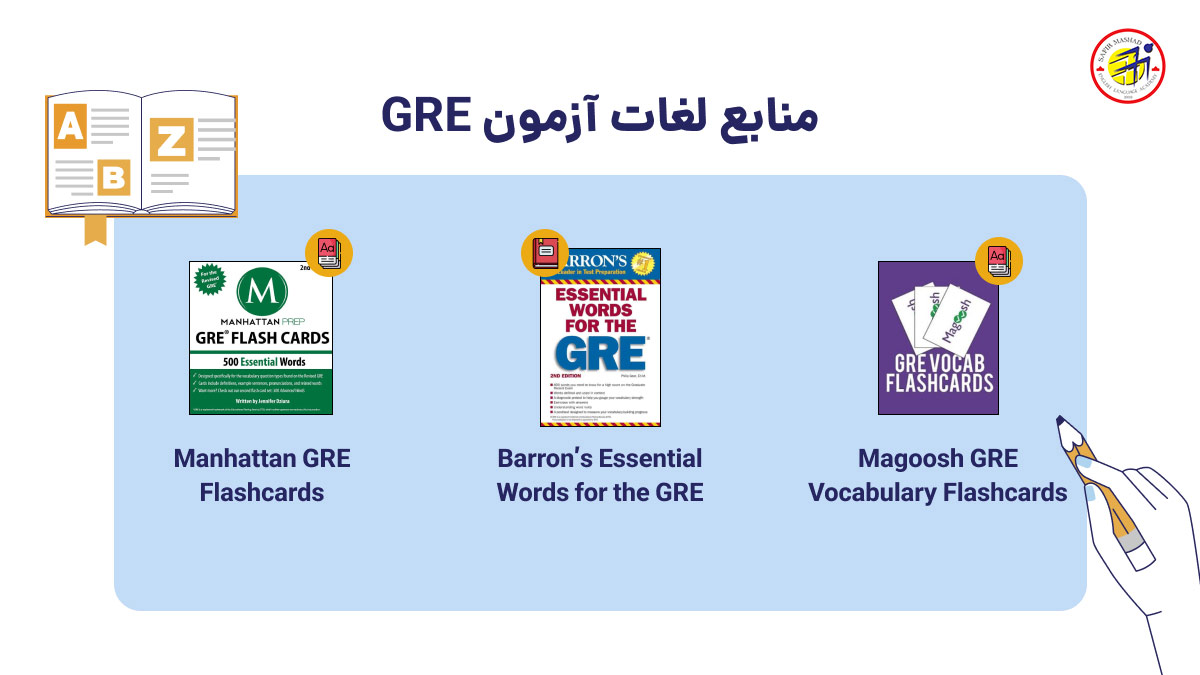 بهترین منابع برای یادگیری کلمات آزمون gre