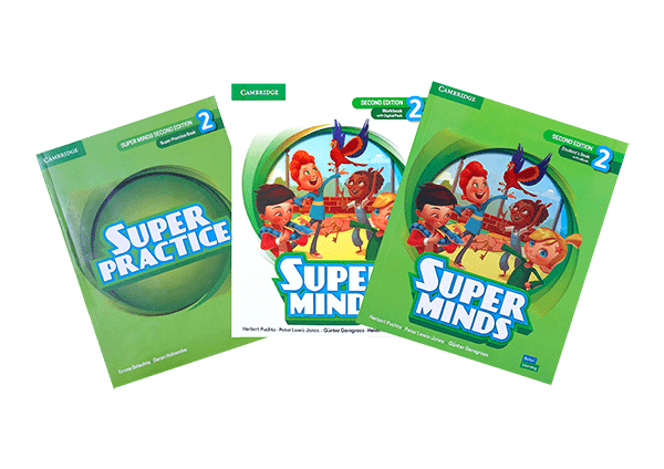 کتاب super minds 2 برای تقویت مهارت‌های زبان و خلاقیت