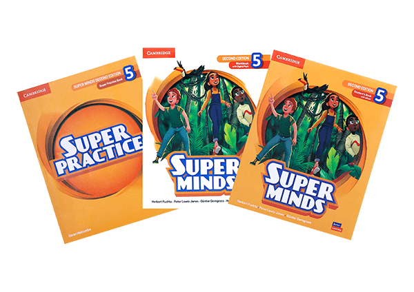 کتاب super minds 5 برای تقویت مهارت‌های پیشرفته زبان کودکان ۱۰–۱۱ ساله