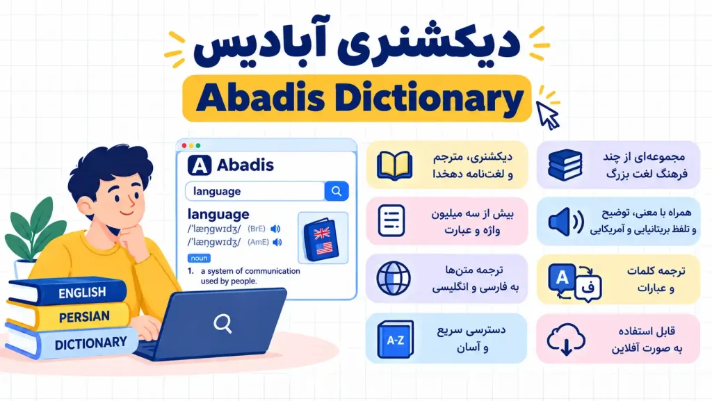 دیکشنری آبادیس